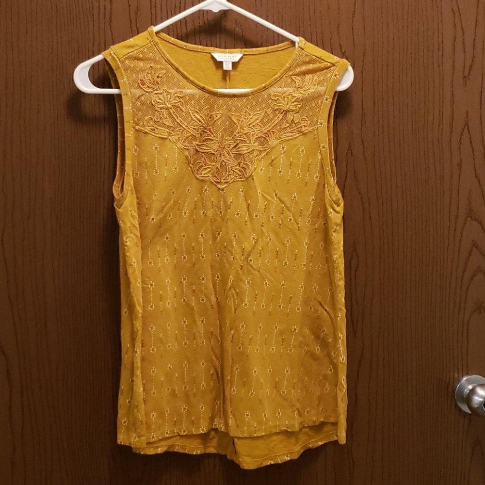 Mustard Yellow Tank